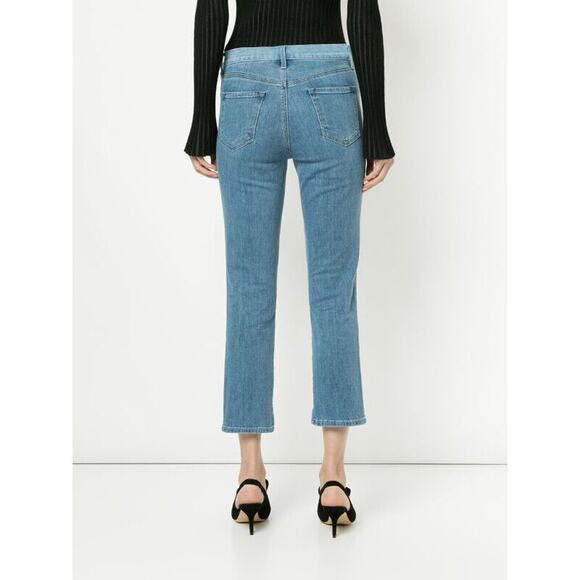 J Brand Women's Ruby High Rise Cropped Cigarette Jeans Size 25 NWT $248 - Picture 3 of 11